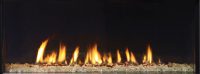 Regency City Series Gas Fireplace Starfire Crystals Iceberg Crushed Glass Regency City Series Gas Fireplace Starfire Crystals Iceberg Crushed Glass