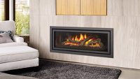 U1500 Regency Contemporary Gas Fireplace Feature