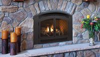 P90 Regency Gas Fireplace Feature