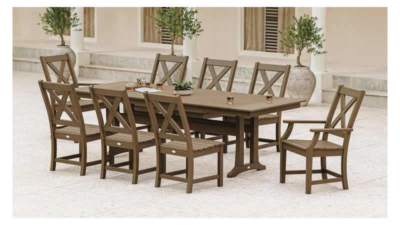 Polywood Dining Set Select Braxton Collection
