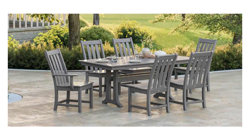 Polywood Dining Set Select Vineyard Collection