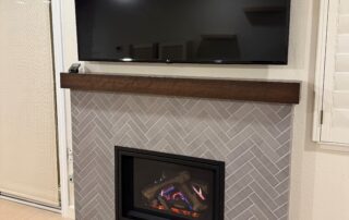 Walnut Creek Fireplace Tiled Fireplace