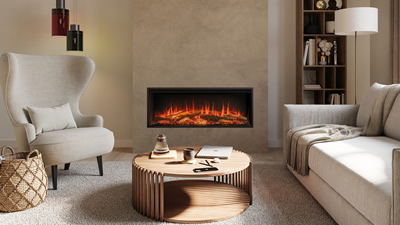 Electric Fireplace Avita EXA120 400x225