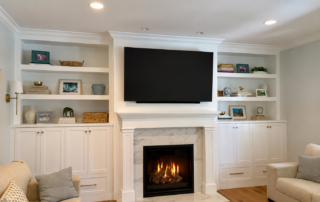 Custom Cabinetry Fireplace Remodel
