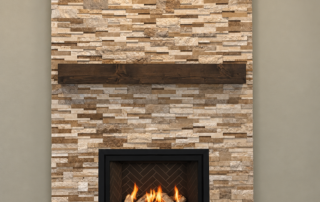 Stacked Stone Fireplace Walnut Creek Fireplace